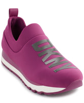 DKNY Women's Comfort Jadyn-Slip On Jogg Sneaker, Berry, 6.5